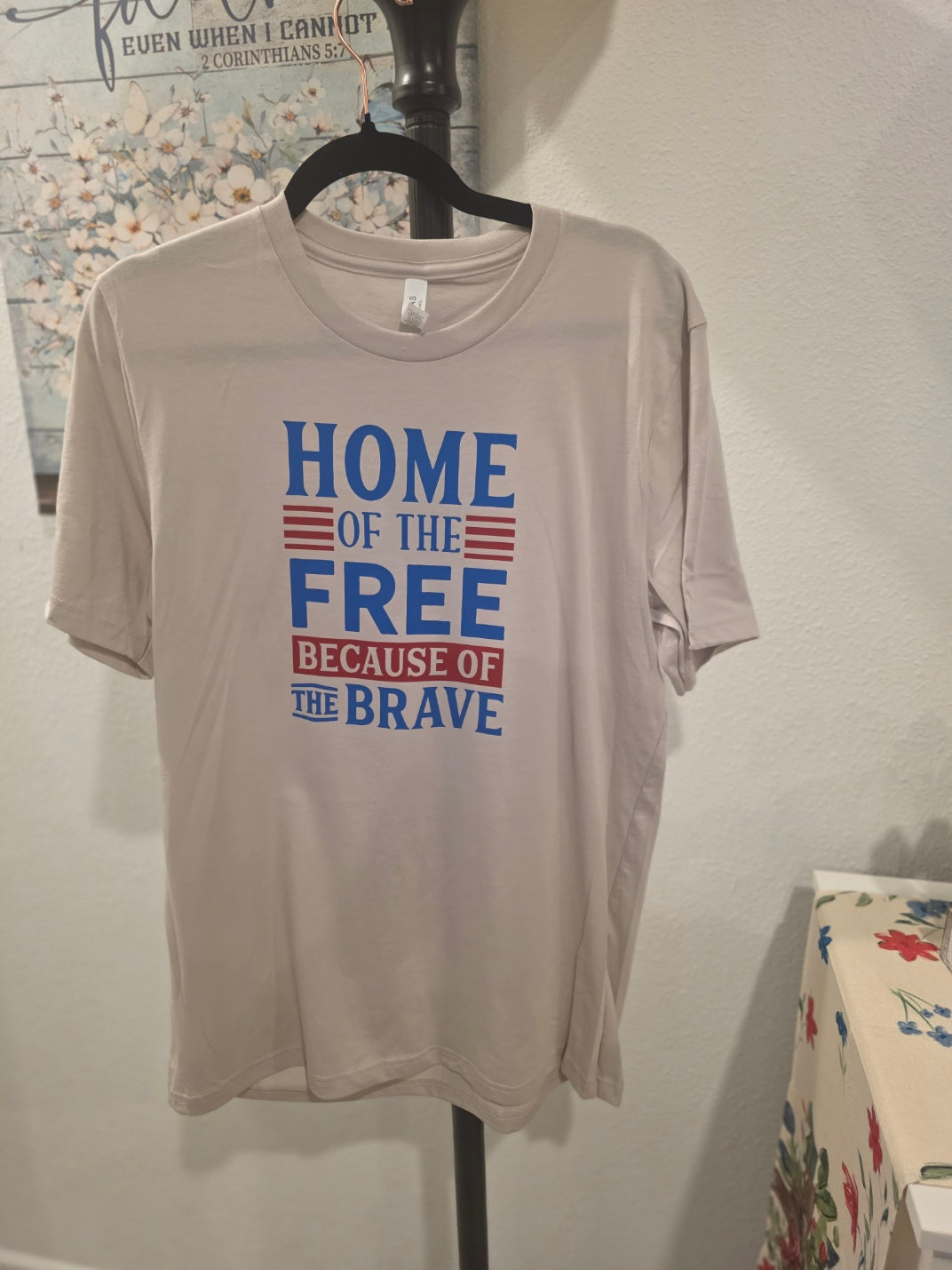 Home of the Free Because of the Brave T-Shirt