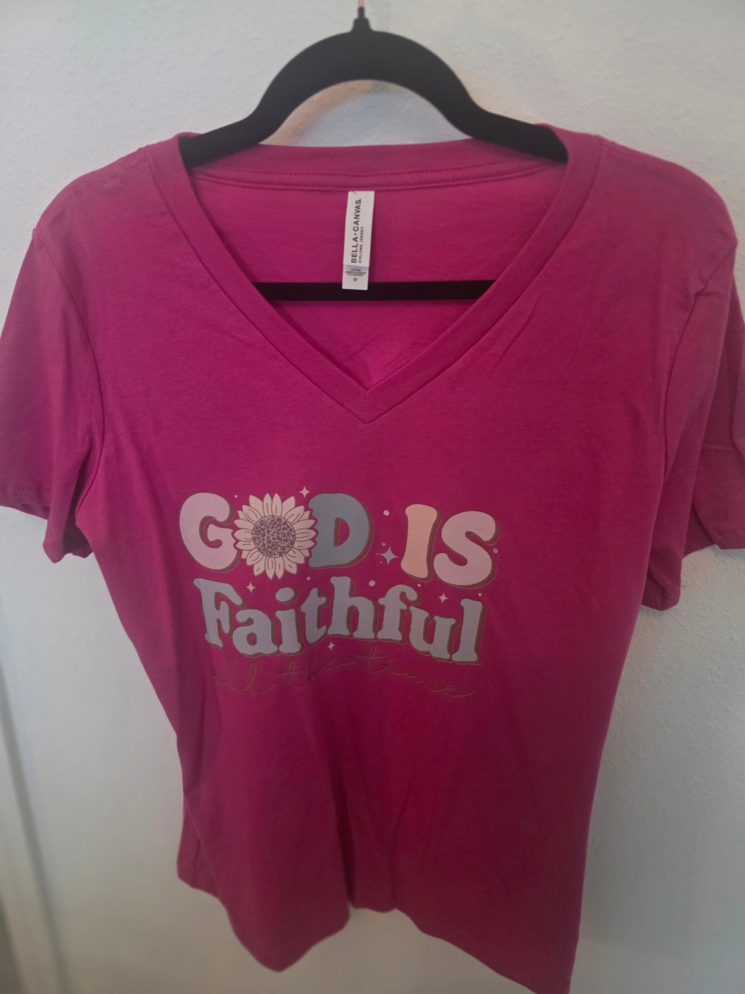 Faith-inspired "God Is Faithful" T-Shirt