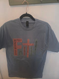 FAITH with Scriptures T-Shirt GILDAN
