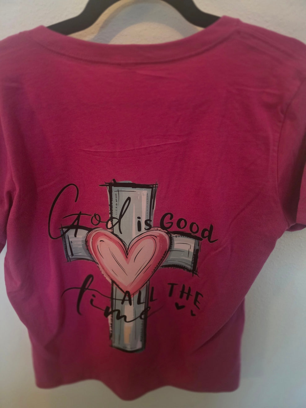 Faith-Inspired "God is Good All the Time" T-Shirt