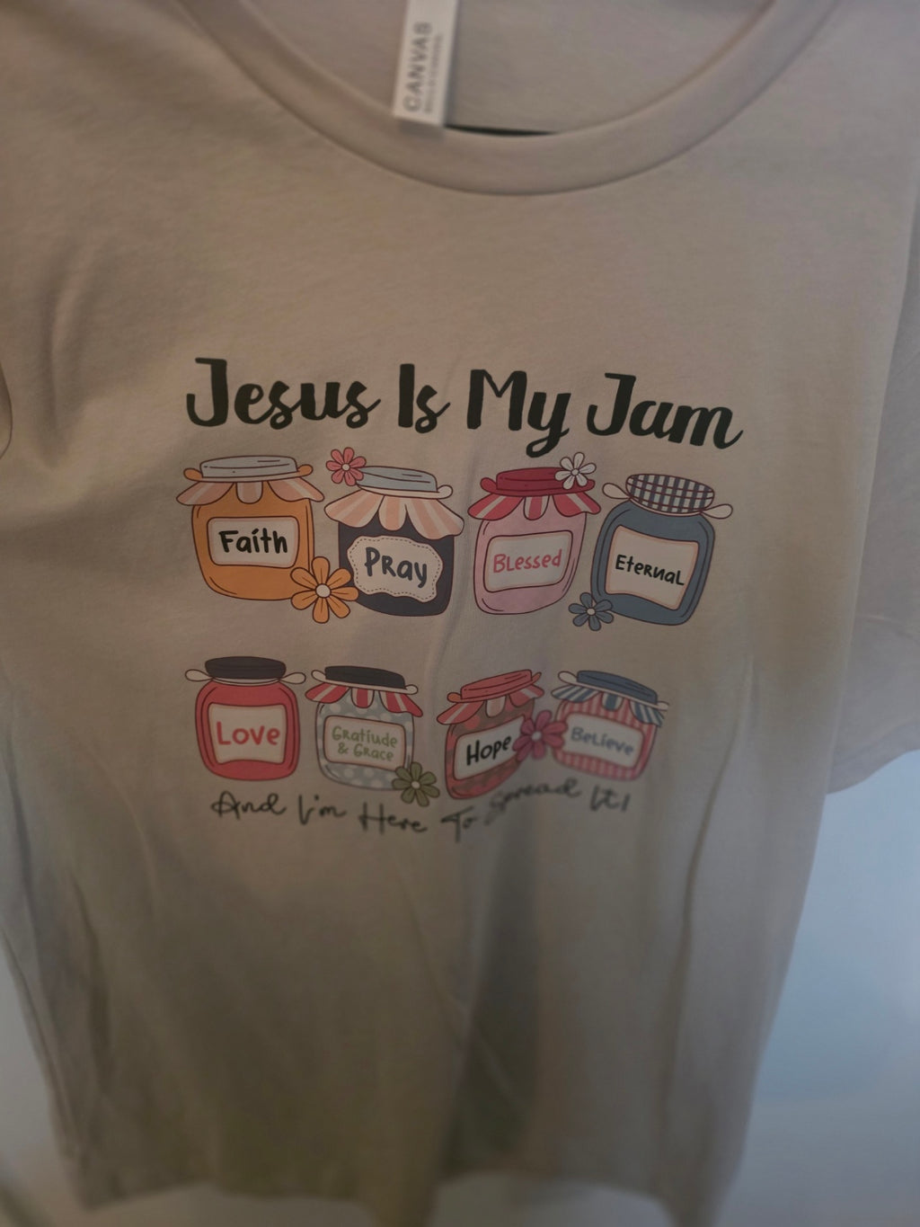 Faith-inspired "Jesus is my Jam" T-Shirt