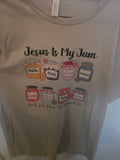 Faith-inspired "Jesus is my Jam" T-Shirt