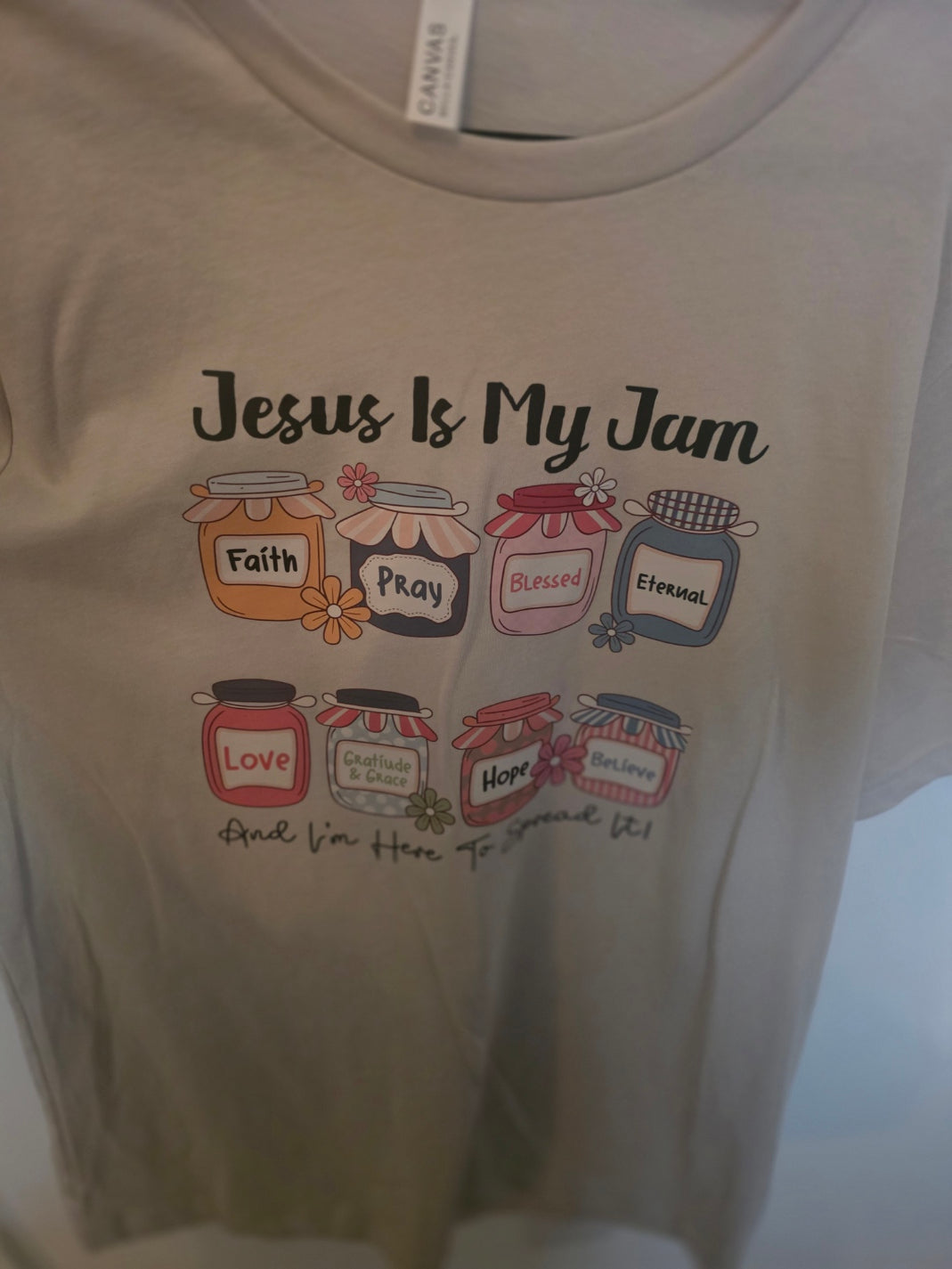 Faith-inspired "Jesus is my Jam" T-Shirt