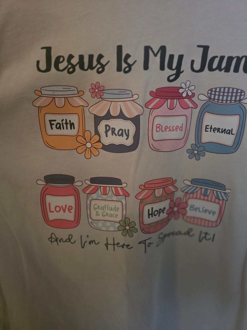 Faith-inspired "Jesus is my Jam" T-Shirt