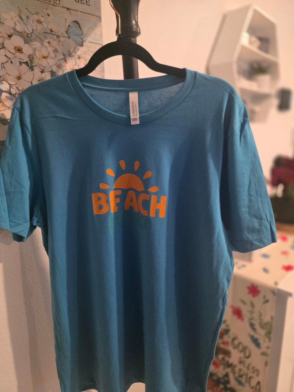 "Beach Please" T-Shirt
