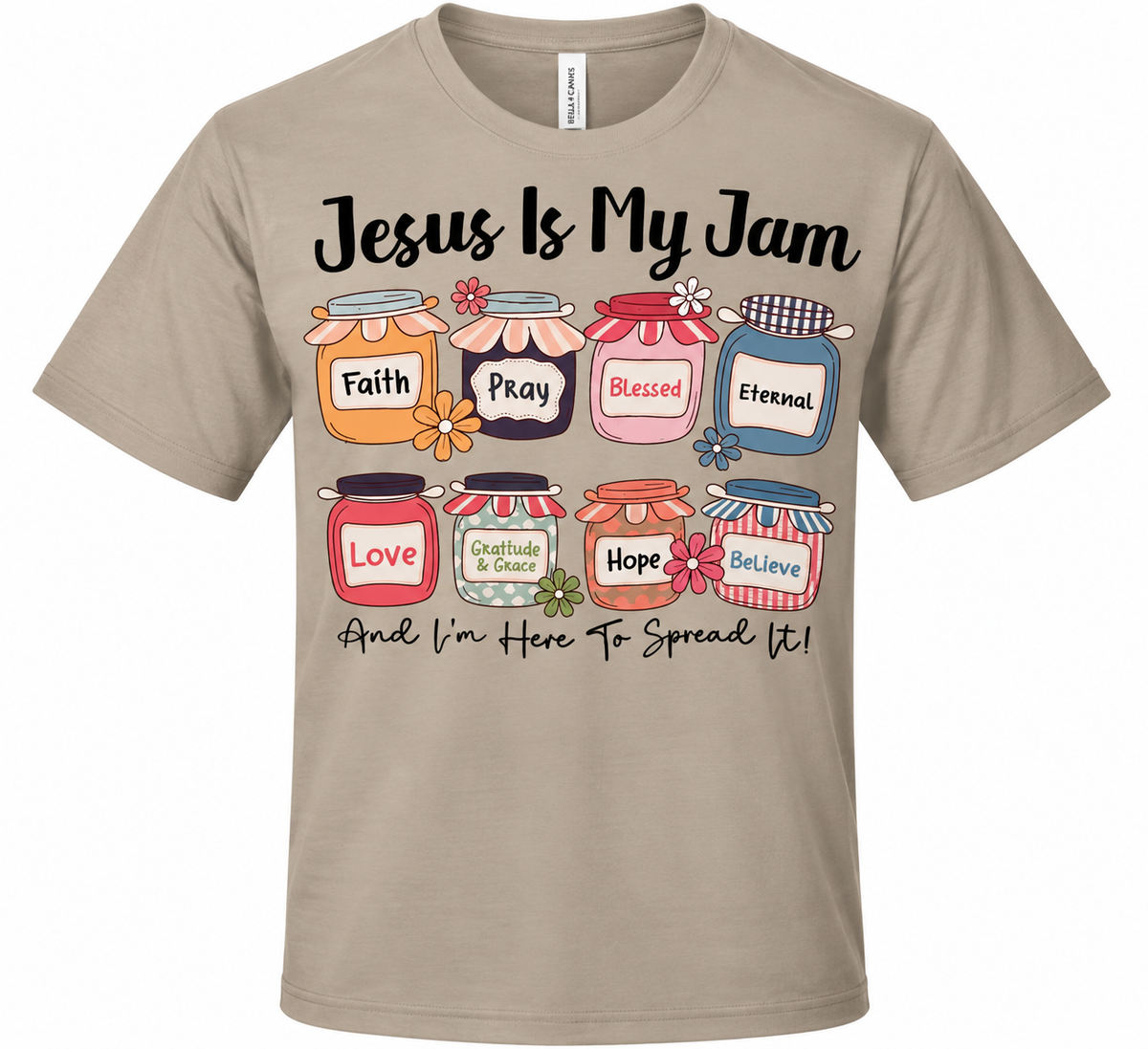 Faith-inspired "Jesus is my Jam" T-Shirt