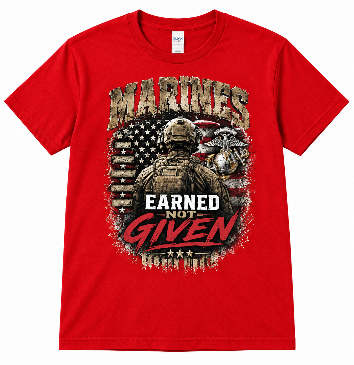 Marines Earned Not Given T-shirt