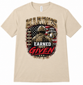 Marines Earned Not Given T-shirt