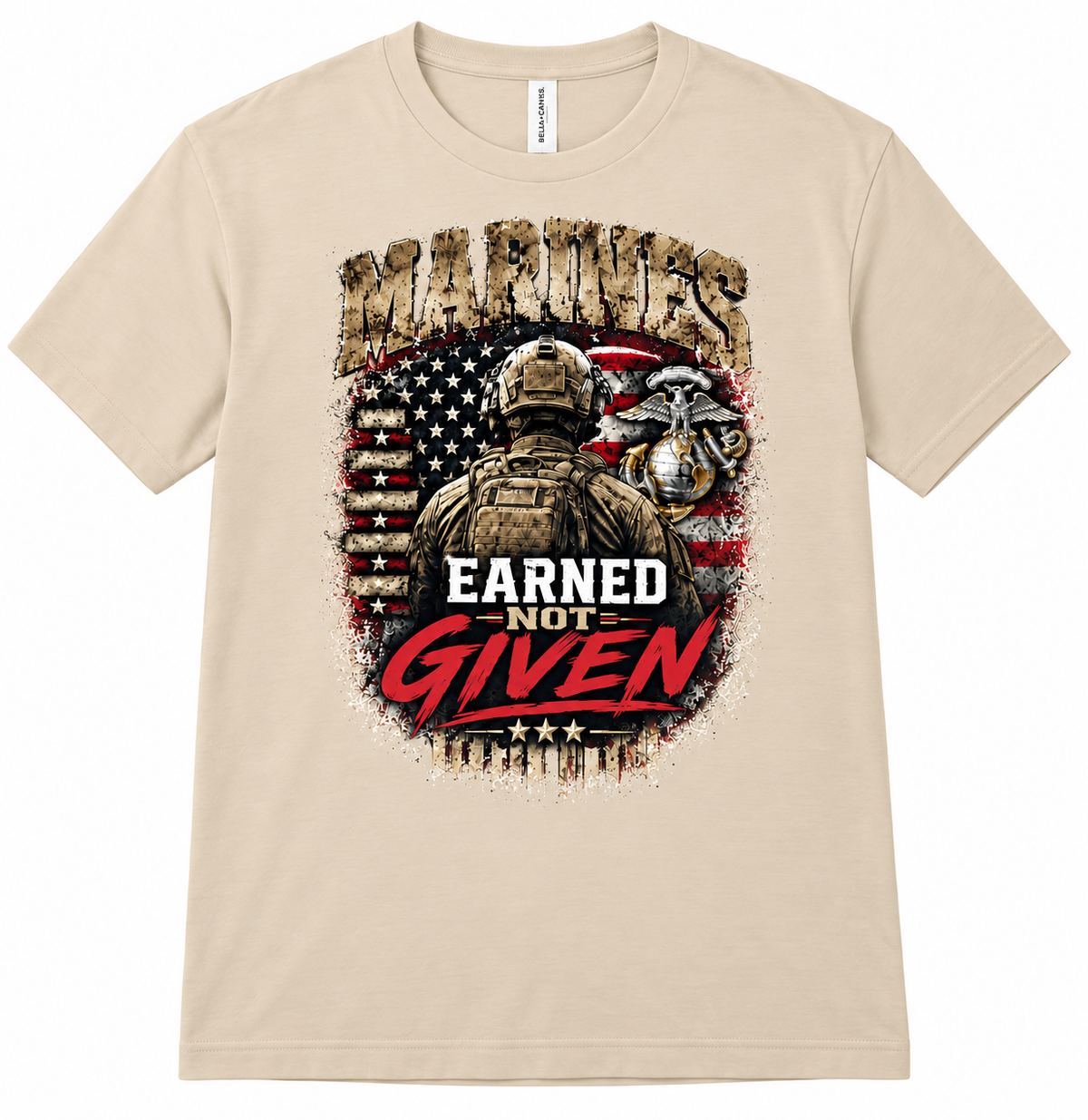 Marines Earned Not Given T-shirt