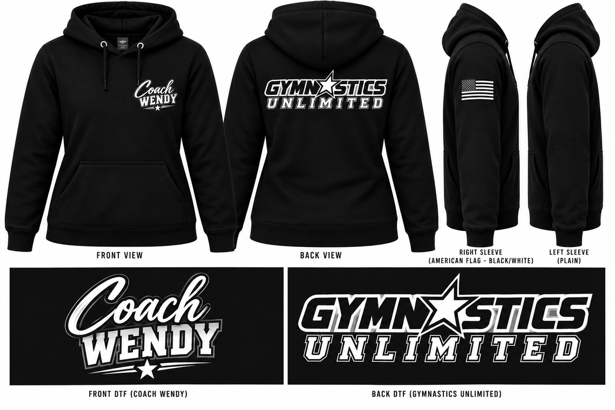 Custom Gymnastics Hoodie
